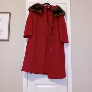 Neiman Marcus Fur Trench Coat